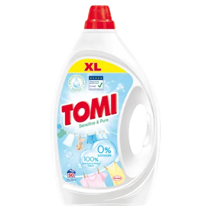 Tomi Sensitive & Pure folyékony mosószer 50 mosás, 2,25 l termékhez kapcsolódó kép