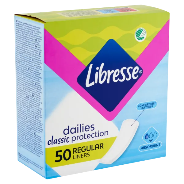 Libresse Dailies Classic Protection Regular tisztasági betét 50 db termékhez kapcsolódó kép