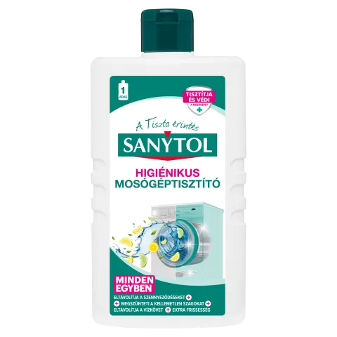 Sanytol mosógép fertőtlenítő tisztítószer 250 ml termékhez kapcsolódó kép