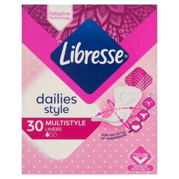 Libresse Dailies Style Multistyle tisztasági betét 30 db termékhez kapcsolódó kép