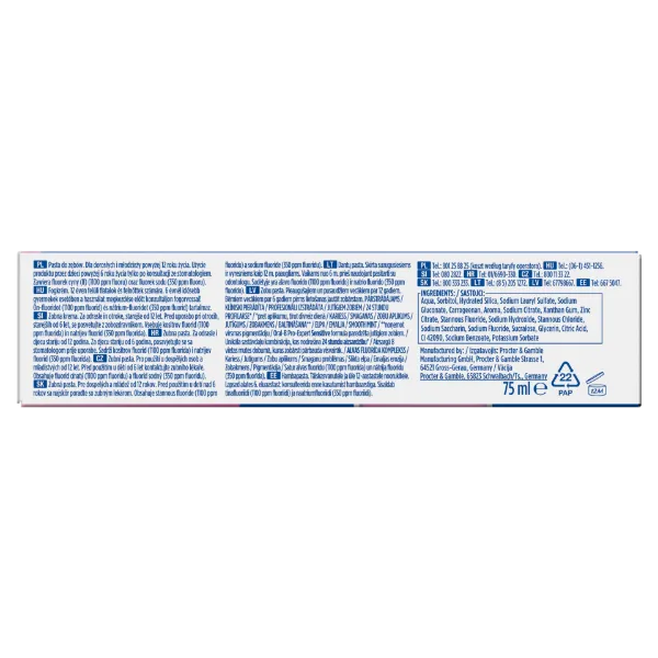 Oral-B Pro-Expert Sensitive Fogkrém, 75 ml termékhez kapcsolódó kép