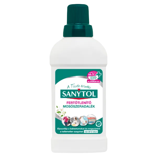 Sanytol fertőtlenítő mosószeradalék 500 ml termékhez kapcsolódó kép