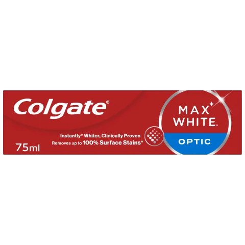 Colgate Max White Optic fogfehérítő fogkrém 75 ml termékhez kapcsolódó kép
