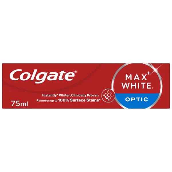 Colgate Max White Optic fogfehérítő fogkrém 75 ml termékhez kapcsolódó kép