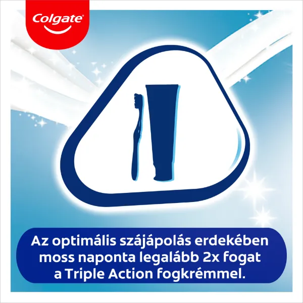 Colgate Triple Action Xtra White fogfehérítő fogkrém 75 ml termékhez kapcsolódó kép