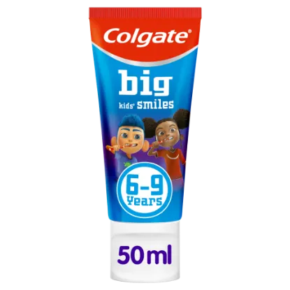 Colgate Big Kids' Smiles gyerek fogkrém 6-9 éves gyermekeknek 50 ml termékhez kapcsolódó kép
