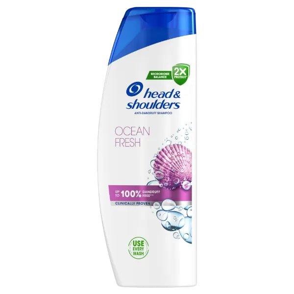 Head & Shoulders Ocean Fresh korpa Elleni sampon 400ml napi használatra Bármely hajtípusra termékhez kapcsolódó kép
