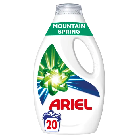 Ariel Mountain Spring folyékony mosószer, 20 mosás, 1l termékhez kapcsolódó kép