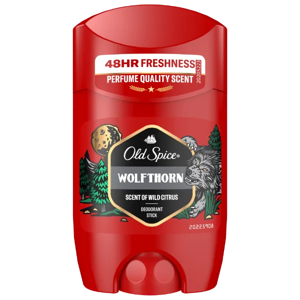 Old Spice Wolfthorn Stift Dezodor Férfiaknak, 50 ml, 48 Órás Frissesség, 0% Alumíniumsó termékhez kapcsolódó kép