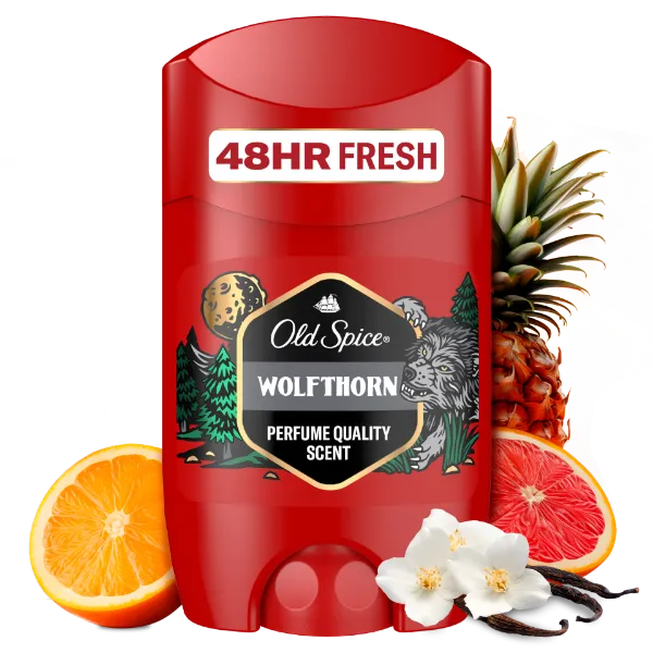 Old Spice Wolfthorn Stift Dezodor Férfiaknak, 50 ml, 48 Órás Frissesség, 0% Alumíniumsó termékhez kapcsolódó kép