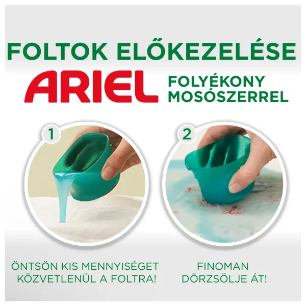 Ariel Folyékony Mosószer Mountain Spring Clean & Fresh 43 Mosáshoz, 2,15 L termékhez kapcsolódó kép