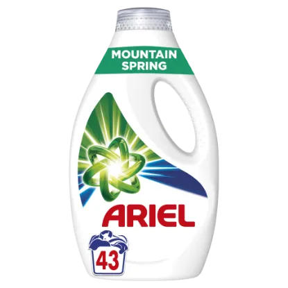 Ariel Folyékony Mosószer Mountain Spring Clean & Fresh 43 Mosáshoz, 2,15 L termékhez kapcsolódó kép