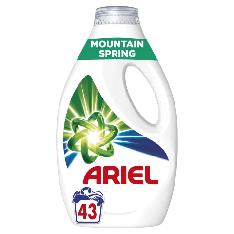 Ariel Folyékony Mosószer Mountain Spring Clean & Fresh 43 Mosáshoz, 2,15 L termékhez kapcsolódó kép