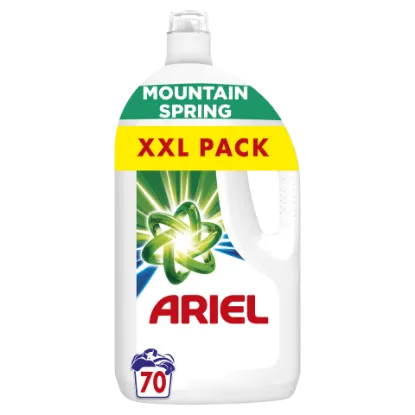 Ariel Folyékony Mosószer Mountain Spring Clean & Fresh 70 Mosáshoz, 3,5 L termékhez kapcsolódó kép