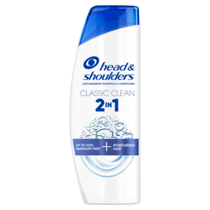 Head & Shoulders Classic Clean 2az1-ben korpásodás elleni sampon 250ml. Friss tiszta Illat termékhez kapcsolódó kép