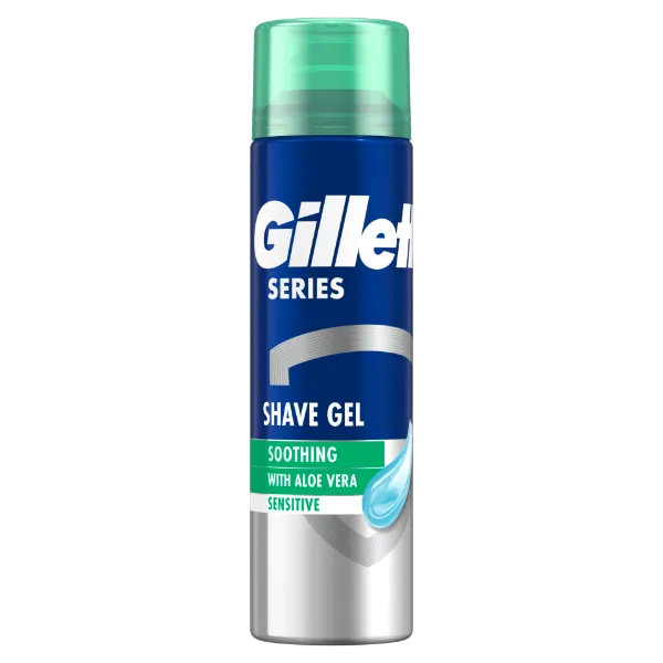 Gillette Series Nyugtató Hatású Borotvazselé Aloe Verával, 200ml termékhez kapcsolódó kép