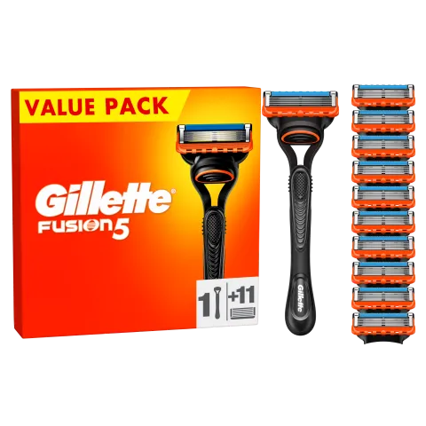 Gillette Fusion5 Férfi Borotva, 1 db Gillette Borotva, 11 db Borotvabetét termékhez kapcsolódó kép