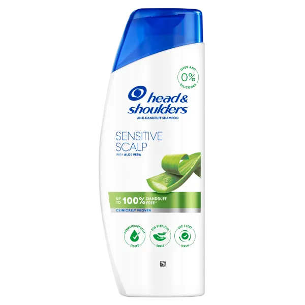 Head & Shoulders Sensitive Scalp korpa elleni sampon 400ml, napi használatra. Tiszta érzet termékhez kapcsolódó kép