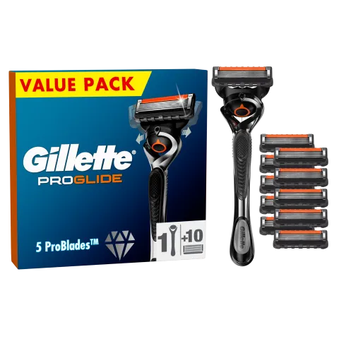 Gillette ProGlide Férfi Borotva, 10 db Borotvabetét termékhez kapcsolódó kép