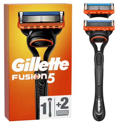 Gillette Fusion5 Férfi Borotva, 1 db Gillette Borotva, 2 db Borotvabetét termékhez kapcsolódó kép
