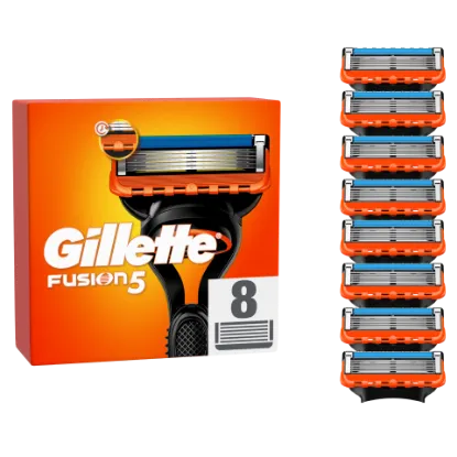 Gillette Fusion5 Pótfejek Férfi Borotvához, 8 db Borotvabetét termékhez kapcsolódó kép