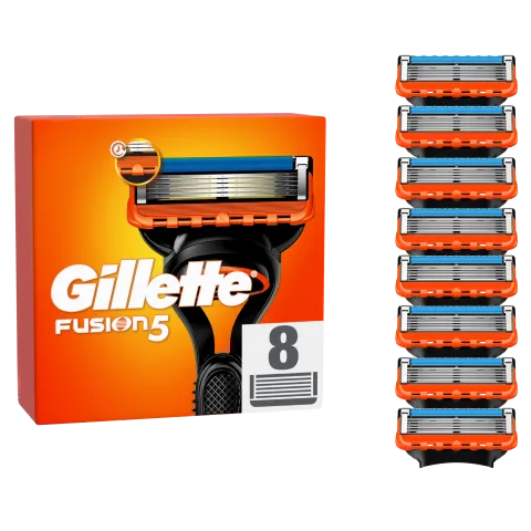 Gillette Fusion5 Pótfejek Férfi Borotvához, 8 db Borotvabetét termékhez kapcsolódó kép