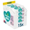 Pampers Sensitive Nedves Törlőkendő, 15 Csomag = 1200 db termékhez kapcsolódó kép