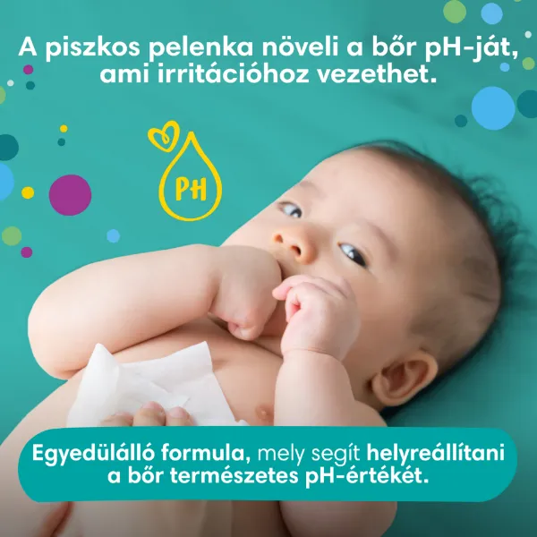 Pampers Fresh Clean Nedves Törlőkendő, 15 Csomag = 1200 db termékhez kapcsolódó kép