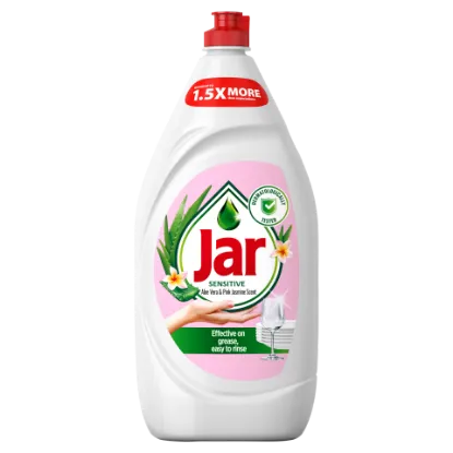Jar Sensitive Aloe Vera & Pink Jasmine Folyékony Kézkímélő Mosogatószer,  1350 ML termékhez kapcsolódó kép