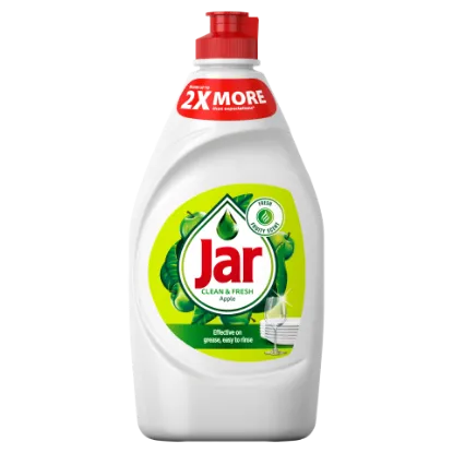 Jar Clean & Fresh Mosogatószer Alma Illatban, Gazdag Formulával A Ragyogóan Tiszta Edényekért 450 ml termékhez kapcsolódó kép