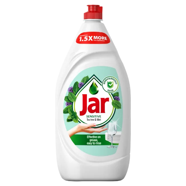 Jar Sensitive Teatree & Mint Mosogatószer, 1,35 l termékhez kapcsolódó kép
