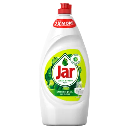 Jar Clean&Fresh Mosogatószer Alma Illatban, Gazdag Formulával A Ragyogóan Tiszta Edényekért, 900 ml termékhez kapcsolódó kép