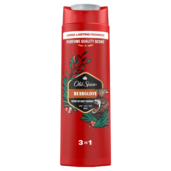 Old Spice Bearglove Tusfürdő És Sampon Férfiaknak 400ml, 3az1-ben termékhez kapcsolódó kép