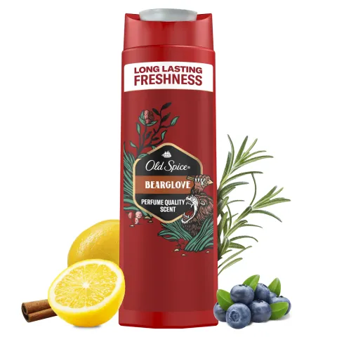 Old Spice Bearglove Tusfürdő És Sampon Férfiaknak 400ml, 3az1-ben termékhez kapcsolódó kép