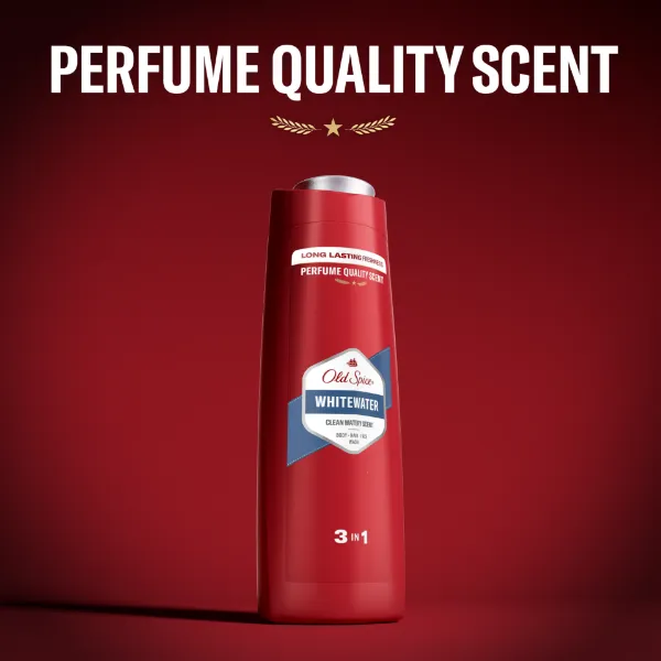 Old Spice Whitewater Tusfürdő És Sampon Férfiaknak 250ml,3az1-ben,Hosszan Tartó Frissesség termékhez kapcsolódó kép