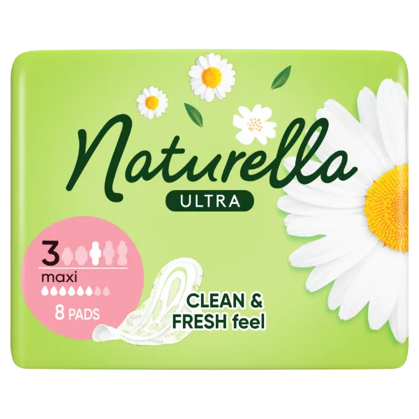 Naturella egészségyügyi betét Ultra Maxi 8 termékhez kapcsolódó kép