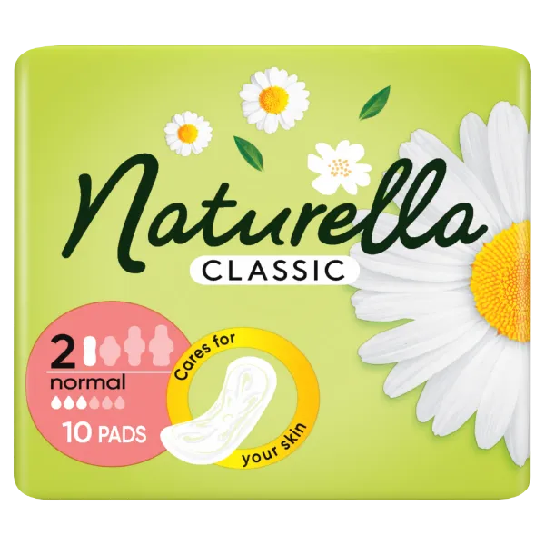 Naturella Classic Normal Plus Méret 2 Szárnyas Betét 10 db termékhez kapcsolódó kép