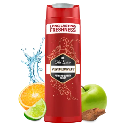 Old Spice Astronaut Tusfürdő És Sampon Férfiaknak 400ml,3az1-ben, Hosszan Tartó Frissesség termékhez kapcsolódó kép