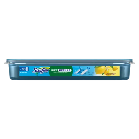 Swiffer Sweeper Nedves Padlótörlő Kendő Citrus Fresh Illattal, 10 db termékhez kapcsolódó kép