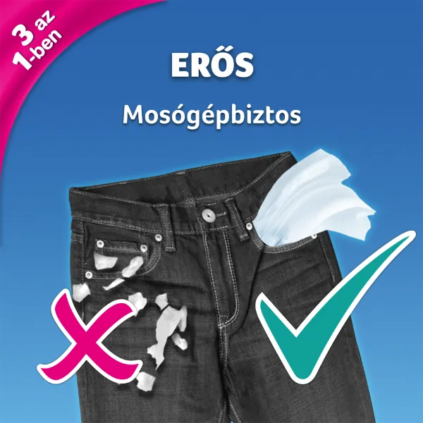Zewa Softis Original illatmentes papír zsebkendő 4 rétegű 10 x 9 db termékhez kapcsolódó kép
