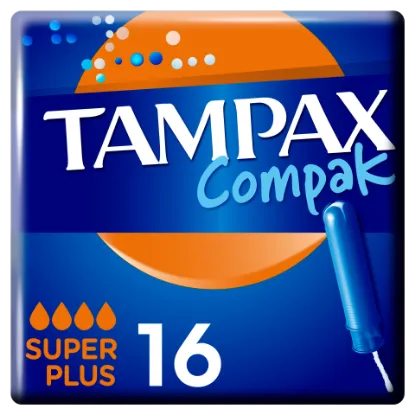 Tampax Compak Super Plus Applikátoros Tampon, 16 db termékhez kapcsolódó kép
