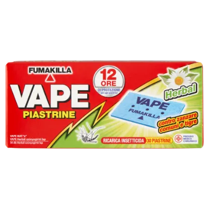 Vape Herbál Szúnyogirtó lap 30 lap  termékhez kapcsolódó kép
