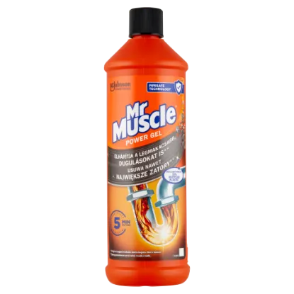 Mr Muscle Power Gel lefolyótisztító gél 1000 ml termékhez kapcsolódó kép