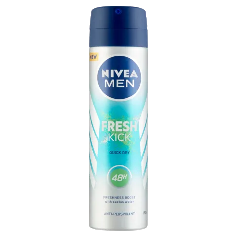 NIVEA MEN Fresh Kick deo spray 150 ml termékhez kapcsolódó kép
