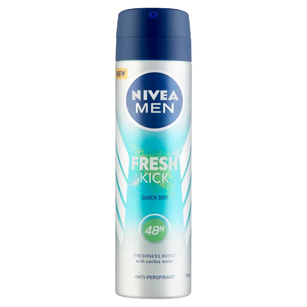 NIVEA MEN Fresh Kick deo spray 150 ml termékhez kapcsolódó kép