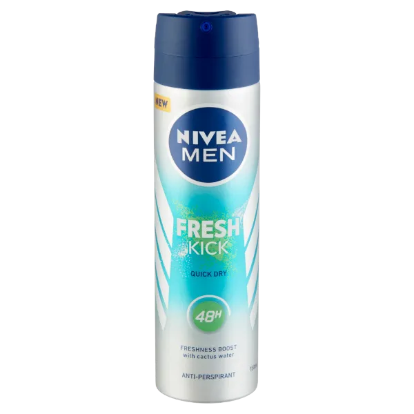 NIVEA MEN Fresh Kick deo spray 150 ml termékhez kapcsolódó kép