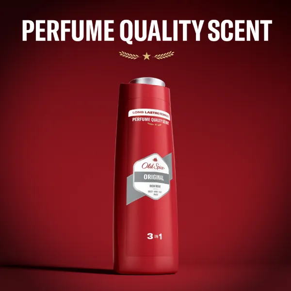 Old Spice Original Tusfürdő És Sampon Férfiaknak 400ml, 3az1-ben, Hosszan Tartó Frissesség termékhez kapcsolódó kép
