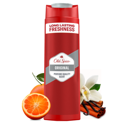 Old Spice Original Tusfürdő És Sampon Férfiaknak 400ml, 3az1-ben, Hosszan Tartó Frissesség termékhez kapcsolódó kép