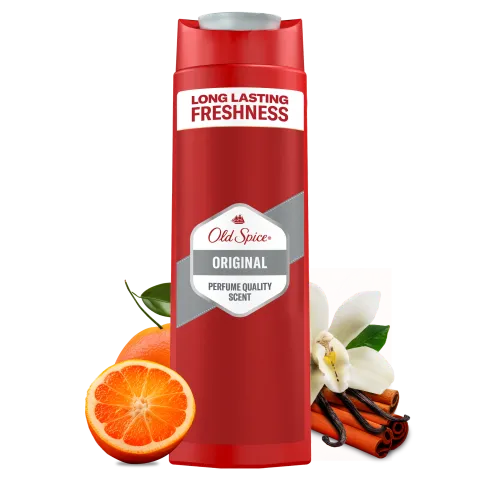 Old Spice Original Tusfürdő És Sampon Férfiaknak 400ml, 3az1-ben, Hosszan Tartó Frissesség termékhez kapcsolódó kép