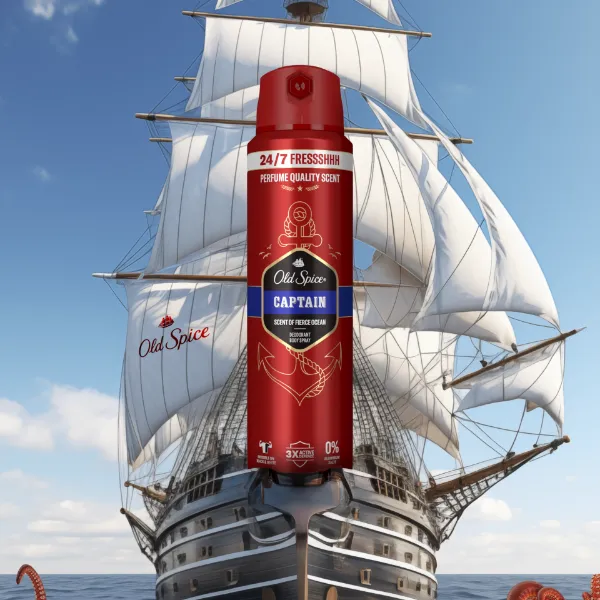 Old Spice Captain Deo Spray Férfiaknak, 150 ml termékhez kapcsolódó kép